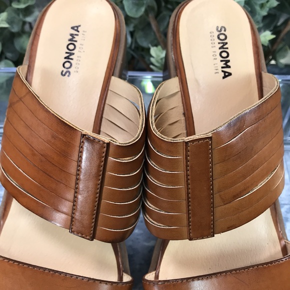 Sonoma Rakel Luggage 1.75” Block Heel Sandals WMS 6.5M☀️Brand NEW Condition☀️ - Picture 3 of 12